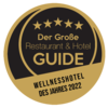 Siegel Wellnesshotel des Jahres 2022 vom Großen Restaurant & Hotel Guide